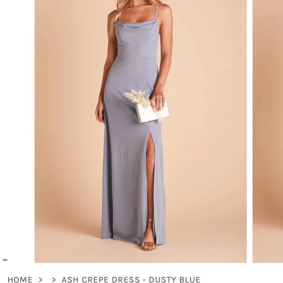 Birdy Grey | Dresses | Birdy Grey Blue Bridesmaid Dress | Poshmark